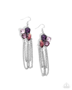 fishhook,purple,rhinestones,Decadent Distance - Purple
