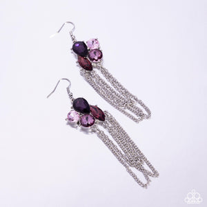 fishhook,purple,rhinestones,Decadent Distance - Purple