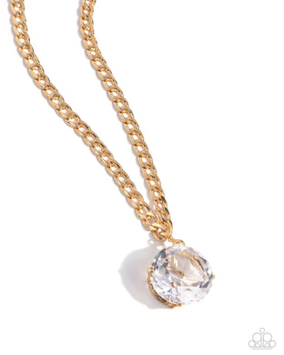 Musings State of Mind - Gold Paparazzi Accessories