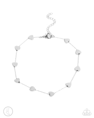 Catch My Breath - Silver Paparazzi Accessories