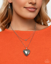 Load image into Gallery viewer, Halting Hearts - Silver Paparazzi Accessories