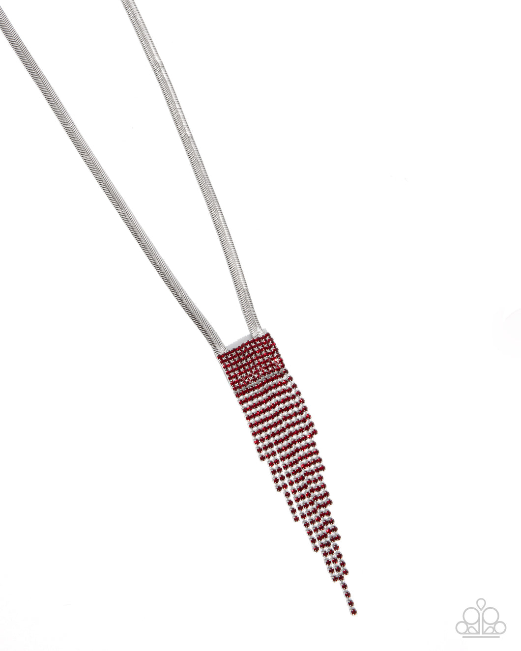 Straighten Up - Red Paparazzi Accessories