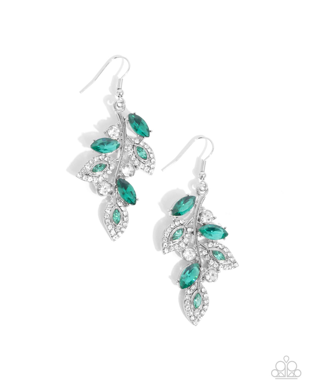 Flourishing Feature - Green Paparazzi Accessories