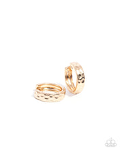 Load image into Gallery viewer, Hammered Hyperaware - Gold Paparazzi Accessories