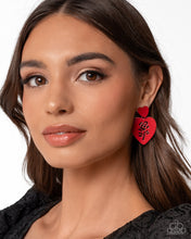 Load image into Gallery viewer, Showstopping Silhouette - Red Paparazzi Accessories
