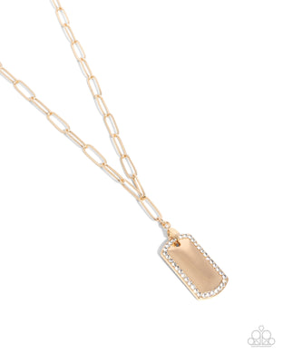 Simple Street - Gold Paparazzi Accessories