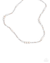 Load image into Gallery viewer, Stony Splendor - White Paparazzi Accessories