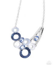Load image into Gallery viewer, Compelling Circles - Blue Paparazzi Accessories