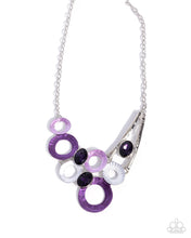 Load image into Gallery viewer, Compelling Circles - Purple Paparazzi Accessories
