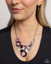 Load image into Gallery viewer, Compelling Circles - Purple Paparazzi Accessories