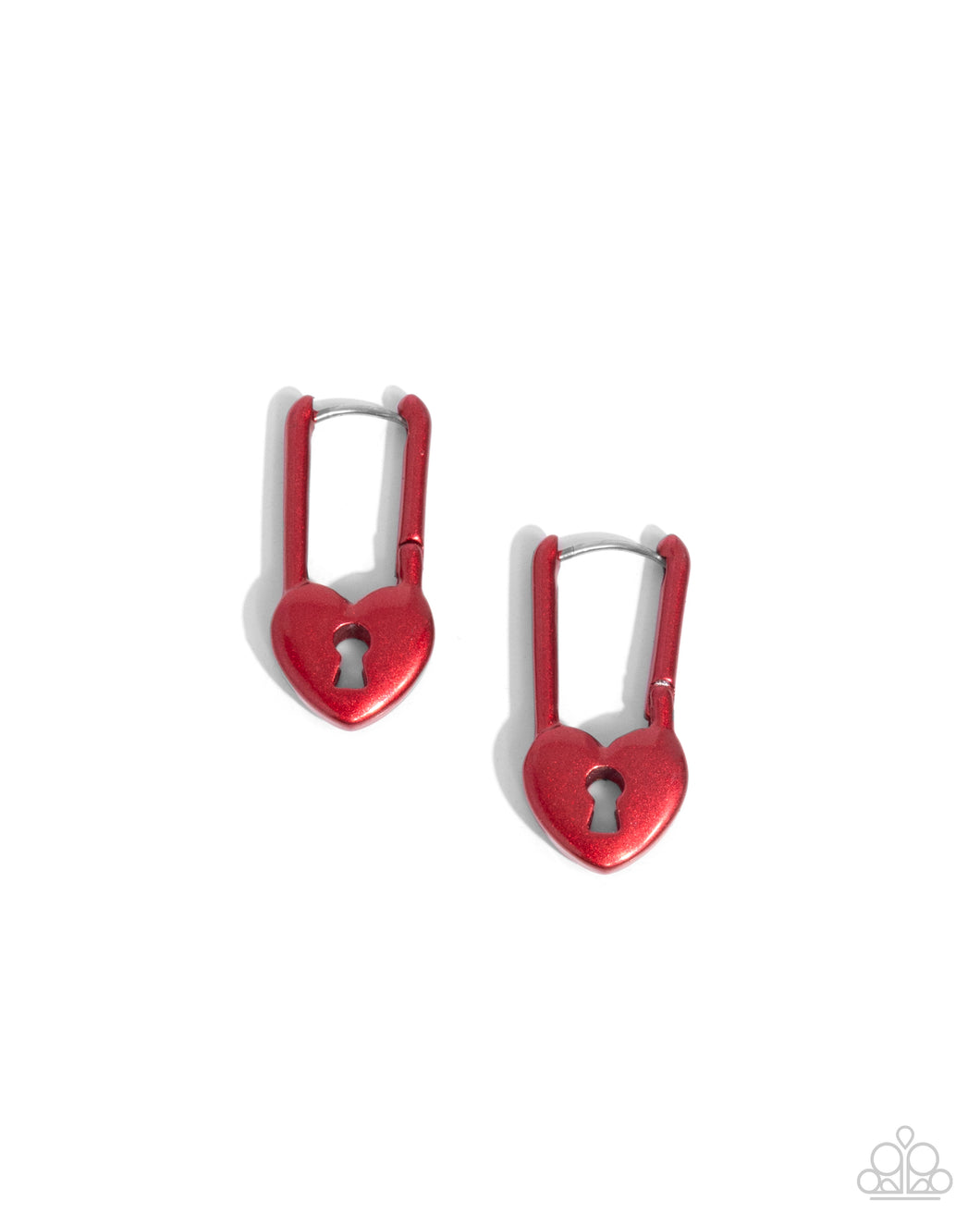 Pampered Padlock - Red Paparazzi Accessories