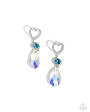 Load image into Gallery viewer, Faceted Frenzy - Blue Paparazzi Accessories