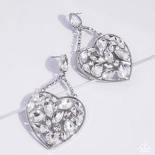 Load image into Gallery viewer, Glittery Gait - White Paparazzi Accessories
