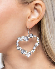 Load image into Gallery viewer, Heart Hierarchy - White Paparazzi Accessories