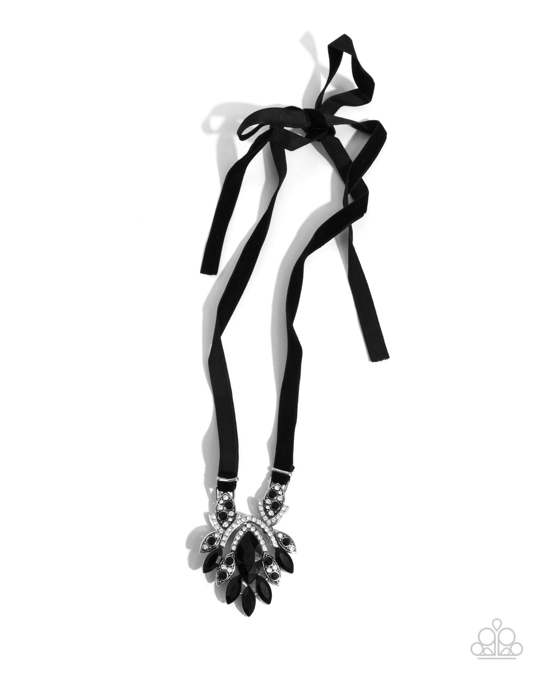 Ravishing Ribbon - Black Paparazzi Accessories
