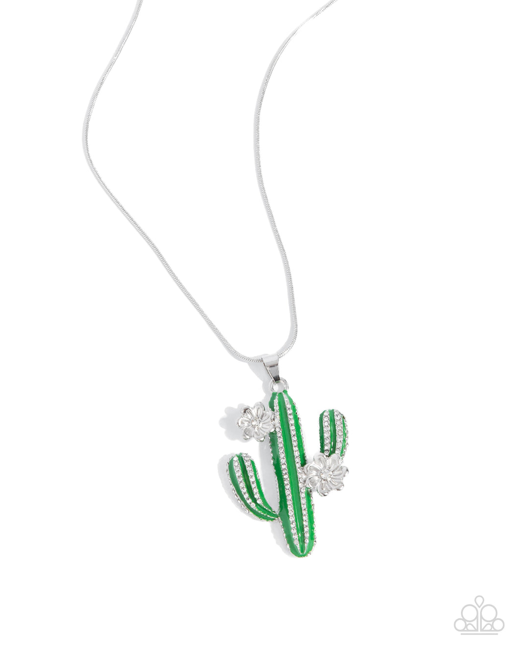Carefree Cactus - Green Paparazzi Accessories