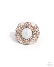 Load image into Gallery viewer, Pearly Podium - Copper Paparazzi Accessories