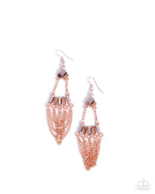 Load image into Gallery viewer, Fringe Fantasy - Copper Paparazzi Accessories