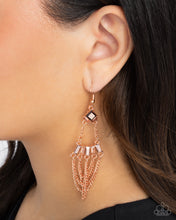 Load image into Gallery viewer, Fringe Fantasy - Copper Paparazzi Accessories