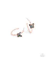 Load image into Gallery viewer, Butterfly Beginning - Copper Paparazzi Accessories