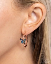 Load image into Gallery viewer, Butterfly Beginning - Copper Paparazzi Accessories