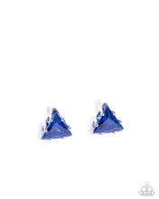 Load image into Gallery viewer, Triangular Twinkle - Blue Paparazzi Accessories