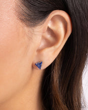Load image into Gallery viewer, Triangular Twinkle - Blue Paparazzi Accessories