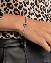 Load image into Gallery viewer, Draped in Dazzle - Black Paparazzi Accessories