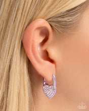 Load image into Gallery viewer, Padlocked Promise - Purple Paparazzi Accessories