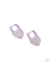 Load image into Gallery viewer, Padlocked Promise - Purple Paparazzi Accessories