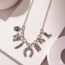 Load image into Gallery viewer, Saloon Girl - Blue Paparazzi Accessories