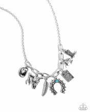Load image into Gallery viewer, Saloon Girl - Blue Paparazzi Accessories
