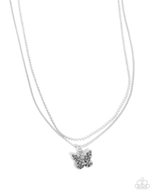 Adorable Ascension - Silver Paparazzi Accessories
