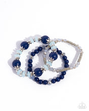 Load image into Gallery viewer, Flashy Frugality - Blue Paparazzi Accessories