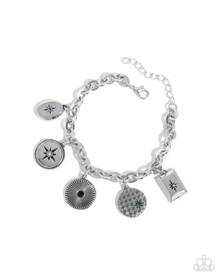Soothing Stars - Blue Paparazzi Accessories
