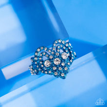 Load image into Gallery viewer, Gallant Glitter - Blue Paparazzi Accessories