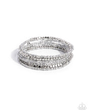 Load image into Gallery viewer, Best Way to Unwind - Silver Paparazzi Accessories