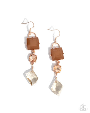 Alluring Assertion - Rose Gold Paparazzi Accessories