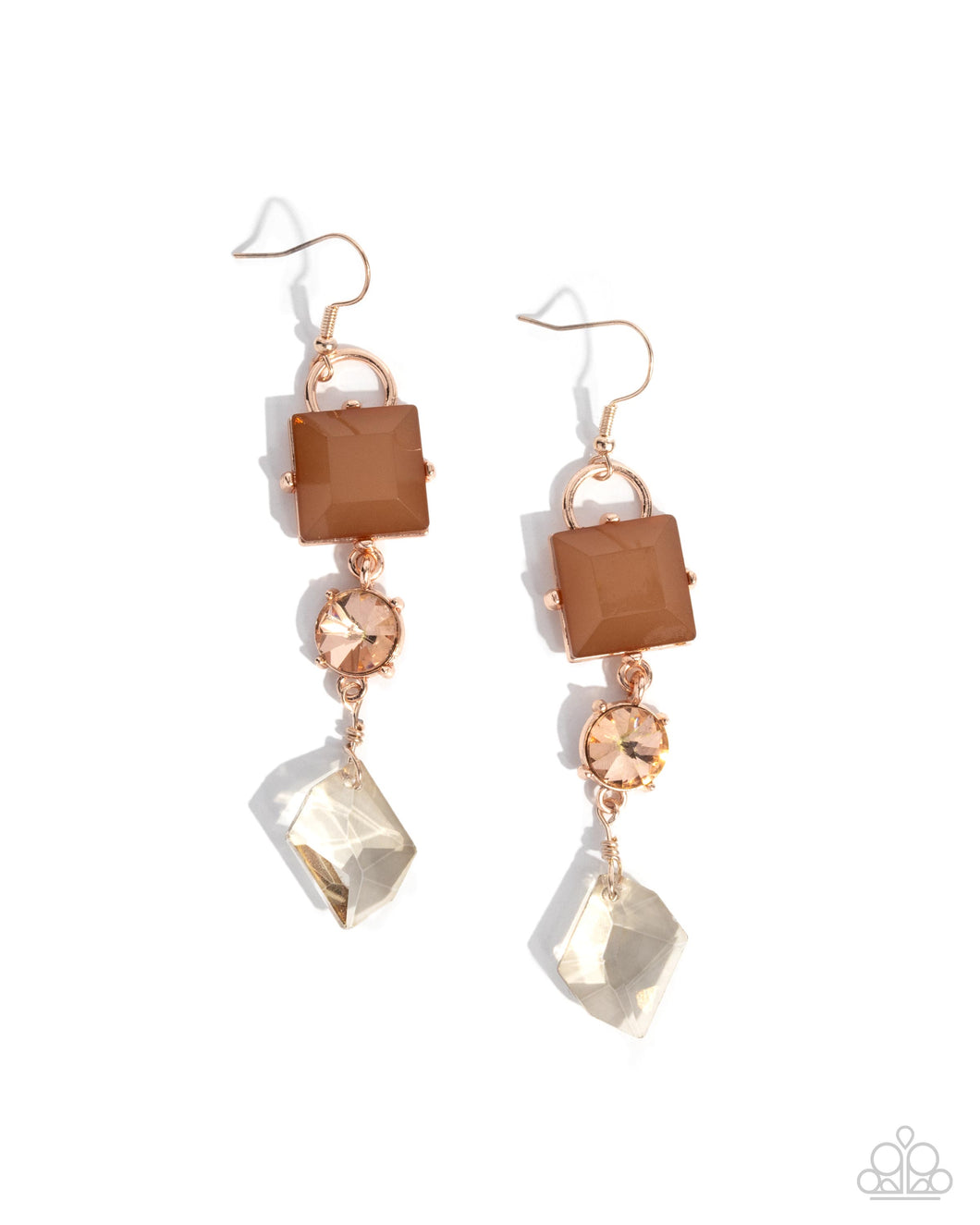 Alluring Assertion - Rose Gold Paparazzi Accessories