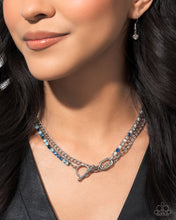Load image into Gallery viewer, Mismatched Makeover - Blue Paparazzi Accessories