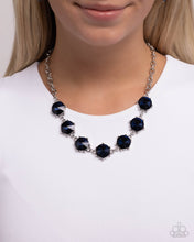 Load image into Gallery viewer, Drowning in Dazzle - Blue Paparazzi Accessories