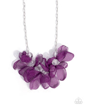 Load image into Gallery viewer, Fancy Fabric - Purple Paparazzi Accessories