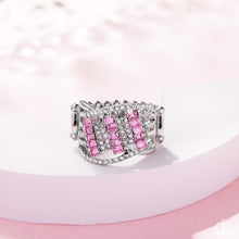 Load image into Gallery viewer, Confident Crisscross - Pink Paparazzi Accessories