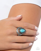 Load image into Gallery viewer, Tranquil Trinket - Blue Paparazzi Accessories