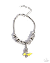 Load image into Gallery viewer, Luminescent Landing - Yellow Paparazzi Accessories