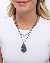 Load image into Gallery viewer, Druzy Delight - Black Paparazzi Accessories