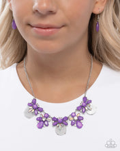 Load image into Gallery viewer, Socialite Statement - Purple Paparazzi Accessories