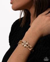 Load image into Gallery viewer, Chic Clover - Gold Paparazzi Accessories