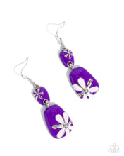Load image into Gallery viewer, Floral Familia - Purple Paparazzi Accessories