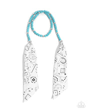 Load image into Gallery viewer, Bandana Ballad - Blue Paparazzi Accessories
